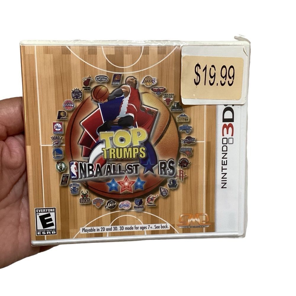 Top Trumps NBA All Stars Nintendo 3DS Game -‎ Basketball Card Strategy